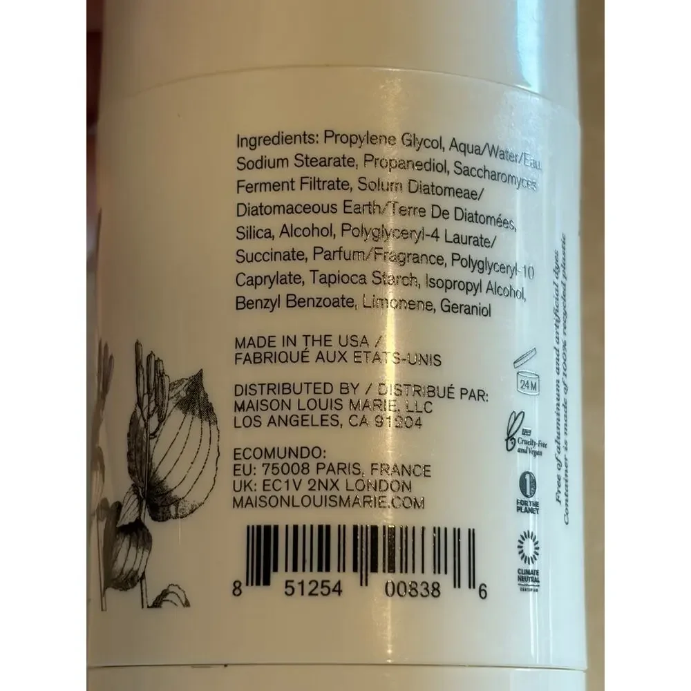 Maison Louis Marie No. 04 Bois de Balincourt Deodorant